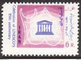 Iran 1633 Block/4, MNH. Michel 1547. UNESCO, 25th Ann. 1973. - Irán