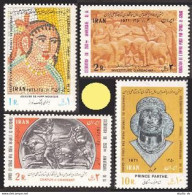 Iran 1589/1596, MNH. Mi 1505-1508. Persian Empire By Cyrus The Great, 2500, 1971 - Irán