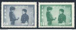 Iran 1230-1231,MNH.Michel 1140-1141. Children's Day,1962.Crown Prince Riza. - Iran