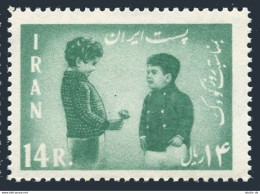 Iran 1231,MNH. Crown Prince Riza Receiving Flowers,1962 - Iran