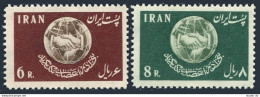 Iran 1128-1129, MNH. Mi 1061-1062. Declaration Of Human Rights, 10th Ann. 1958. - Iran