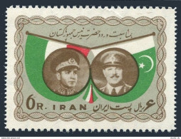 Iran 1135, MNH. Michel 1070. Visit Of President Ayub Khan - Pakistan, 1959. - Iran