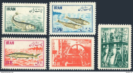 Iran 985-989,MNH.Michel 898-902. Nationalization Of Fishing Industry,1954. - Iran