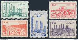 Iran 970-974,MNH.Michel 878-882. Nationalization Of Oil Industry,1953. - Iran