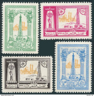 Iran 966-969,MNH.Michel 883-886.  Discovery Of Oil At Qum,1953.Mosque,Monument. - Iran