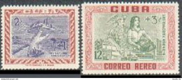Cuba B3, CB1, Lightly Hinged. Michel 619-620. Agricultural Reforms, 1959. - Ungebraucht