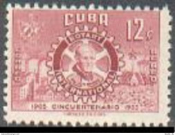 Cuba C109,MNH.Michel 443. Rotary International,1955.Paul P.Harris. - Unused Stamps