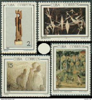 Cuba 948-951,MNH. National Museum,Havana.Art,1965. - Unused Stamps