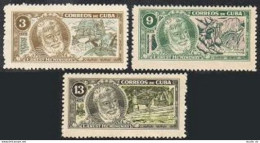 Cuba 814-816,MNH.Michel 872-874. Ernest Hemingway,American Author,1963. - Unused Stamps