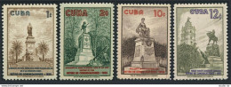 Cuba 637-640,lightly Hinged.Michel 653-659. Monuments 1960.Tomas Estrada Palma, - Neufs