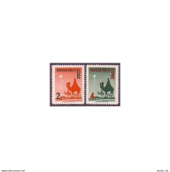 Cuba 562-563, MNH. Michel 514-515. Christmas 1956. The Three Wise Men. Camel. - Unused Stamps