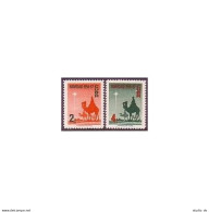 Cuba 562-563, Lightly Hinged. Michel 514-515. Christmas 1956:The Three Wise Men. - Neufs