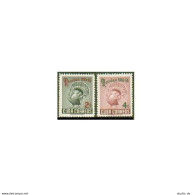 Cuba 547-548, Lightly Hinged. Michel 477-478. Christmas 1955. Turkey. - Unused Stamps
