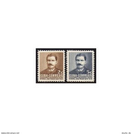 Cuba 471-472, MNH. Michel 303-304. General Jose Maceo, 1952. - Nuovi