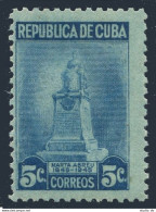Cuba 412,hinged.Michel 215. Marta Abreu Arenabio De Esteve,1947.Monument. - Nuovi
