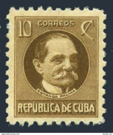 Cuba 307, Lightly Hinged. Michel 53C. Tomas Estrada Palma, 1930. - Neufs