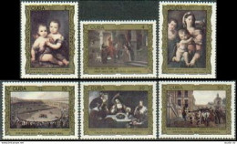 Cuba 2908-2913,MNH.Michel 3063-3068. Paintings In The National Museum,1986. - Nuovi