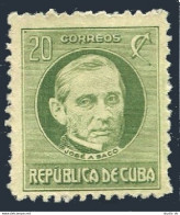 Cuba 271 ,mint No Gum. Michel 45. Jose A. Saco, 1917. - Ongebruikt