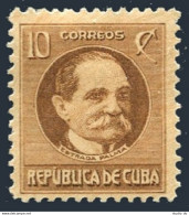 Cuba 270, Lightly Hinged. Michel 44. Tomas Estrada Palma, 1917. - Nuevos