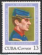 Cuba 2079 Block X4,MNH. Henry M.Reeve-El Inglesito.1976 - Unused Stamps