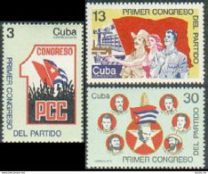 Cuba 2024-26,MNH.Communist Party Congress,Party Leaders - Ungebraucht