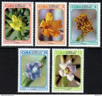 Cuba 1920-1924,MNH.Michel 1995-1999. Wildflowers 1974. - Nuevos
