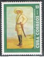 Cuba 1798,MNH.Michel 1873. Maj.General Ignacio Agramonte,by Y Espinosa.1973. - Unused Stamps