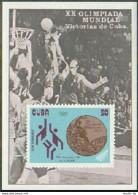 Cuba 1771, MNH. Olympics Munich-1972. Basketball-Medals. - Unused Stamps