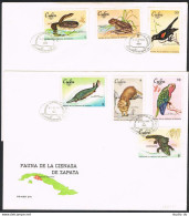 Cuba 1479-1485,FDC.Michel 1551-1557. Zapata Swamp Fauna.1969.    - Ongebruikt