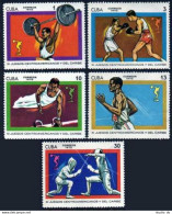 Cuba 1496-1500,MNH. Central America-Caribbbean Games. - Unused Stamps