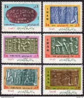 Iran 1685-1690, MNH. Mi 1606-1611. Development Of Writing, 1973. Ancient Seals. - Irán