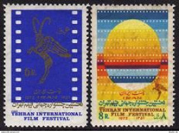 Iran 1642-1643,MNH.Michel 1556-1557. Tehran International Film Festival,1972. - Irán