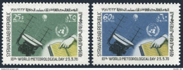 Syria C452-C453, MNH. Michel 1097-1098. 10th World Meteorological Day, 1970.  - Syria