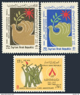 Syria C356-C358,MNH.Michel 931-933. March 8 Revolution,3rd Ann.1966. - Siria