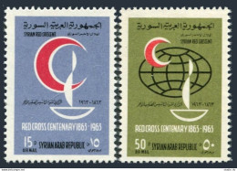 Syria C299-C300,MNH.Michel 844-845. International Red Cross Centenary,1963. - Syrien