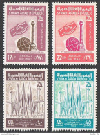 Syria C271-C274,MNH.Michel 798-801. Damascus Fair,1962.Martyrs' Square Memorial - Syria