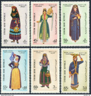 Syria C285-C290,MNH.Michel 819-824. Regional Costumes 1963. - Syrie