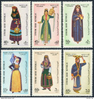 Syria C285-C290,MNH.Michel 819-824. Regional Costumes 1963. - Siria