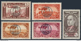 Syria C109-C113,hinged.Michel 485-489. Air Post 1944.Congress Of Arab Lawyers. - Siria