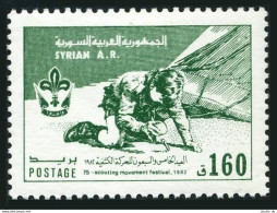 Syria 969, MNH. Michel 1550. Scouting Year 1982. - Syria