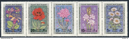 Syria 706-710a Strip,MNH.Michel 1294-1298. Flower Show 1975. - Syrie