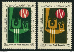 Syria 487-488, MNH. Mi 943-944. Evacuation Of British And French Troops, 1966. - Syrien