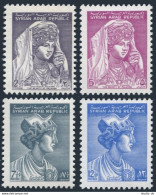 Syria 443-445.447,MNH. Mi 825-827,829. The Beauty Of Palmyra;Queen Zenobia,1963. - Syria