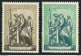 Syria 440-441, MNH. Michel 792-793. Revolution 1925. Martyrs' Monument, 1962. - Syria