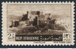 Syria 375, MNH. Michel 622. Crusaders' Fort, 1953. - Siria