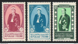 Syria 286-287 MNH,C98 Hinged, MNH. Mi 462-464. President Taj Eddin Hassani,1942. - Syria