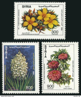 Syria 1272-1274,MNH.Michel 1860-1862. Flower Show Damascus-1992.Linum Mucronatum - Syria