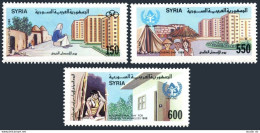 Syria 1151-1153, MNH. Michel 1734-1736. \ear Of Shelter For The Homeless 1988. - Syria