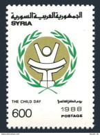 Syria 1137, MNH. Michel 1719. Children's Day 1988. - Siria
