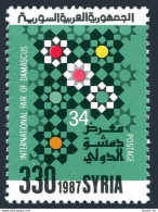 Syria 1116, MNH. Michel 1687. 34th Damascus Fair, 1987. - Siria